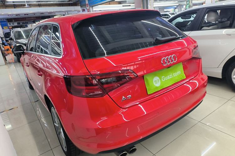 Used Audi A3 2015 Sportback 35 TFSI Millionth Anniversary Comfort Model Rear Left 45 Deg
