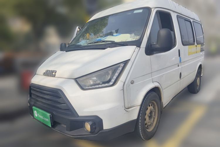 Used JMC Transit 2019 2.8T Commercial Version Short Wheelbase Low Roof 6-Seater China VI Emission Standard JX493