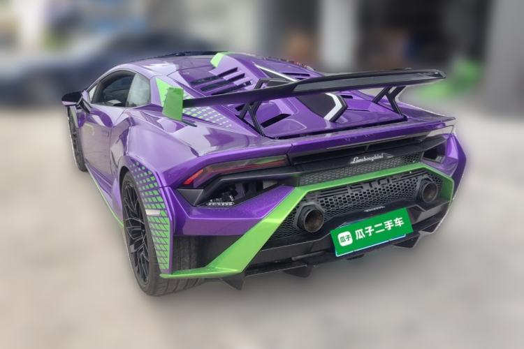 Used Lamborghini Huracán 2021 Huracán STO Rear Left 45 Deg