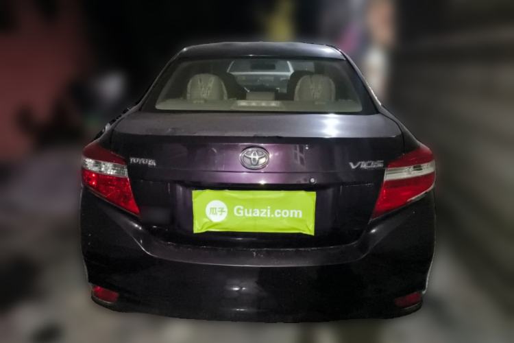 Used Toyota Vios 2014 1.5L Automatic ZhiZhen Edition Rear