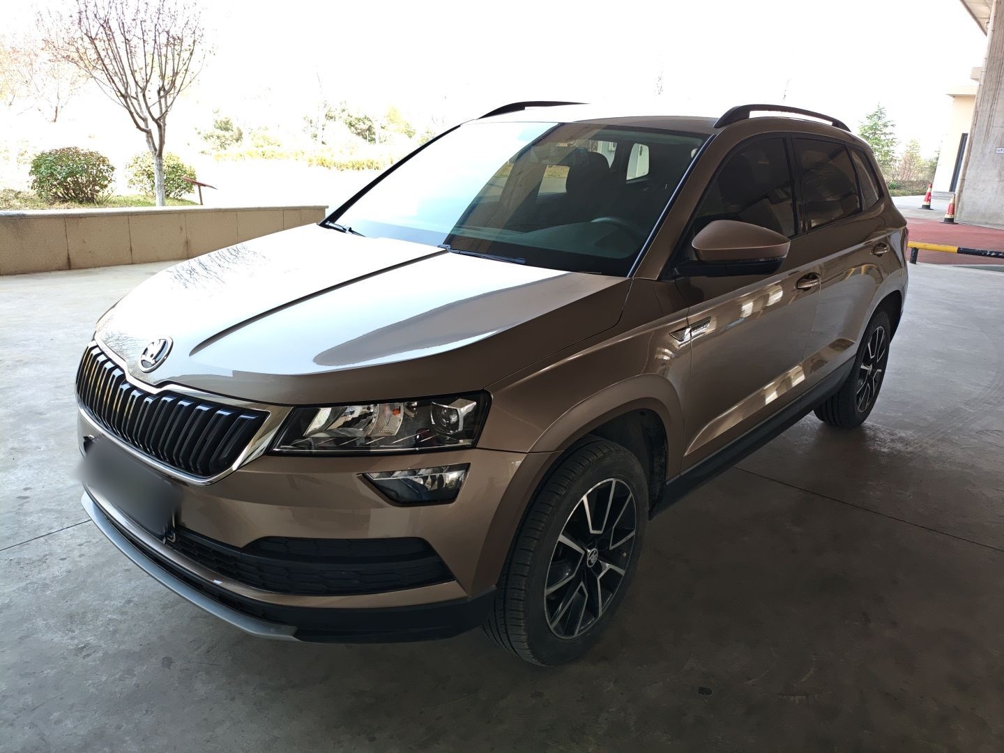 Parte inferior delantera