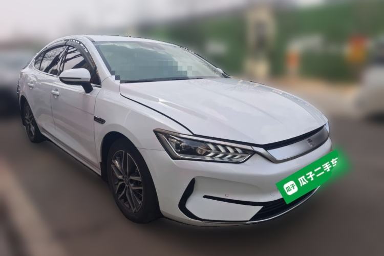 Used BYD Qin PLUS 2021 EV 500KM Premium Model Front Right 45 Deg