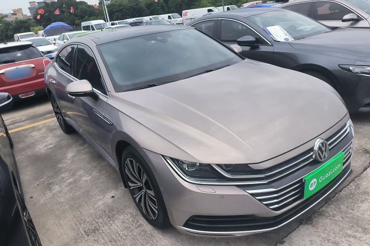Used Volkswagen FAW-Volkswagen CC 2019 380TSI Yeyan Edition China V Standard Front Right 45 Deg