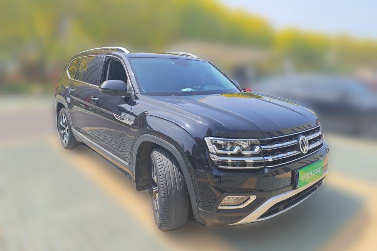 Used Volkswagen Teramont 2017 380TSI Four-Wheel Drive Luxury Edition Front Right 45 Deg