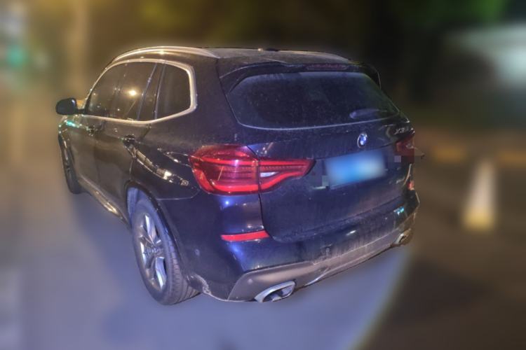 Used BMW X3 2020 xDrive25i M Sport Package Rear Left 45 Deg