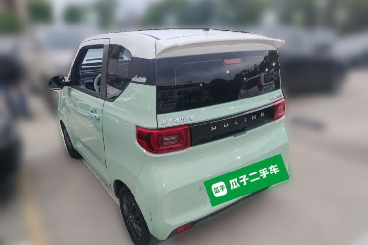 Used Wuling Hongguang MINIEV 2020 Enjoyment Model Lithium Iron Phosphate Rear Left 45 Deg