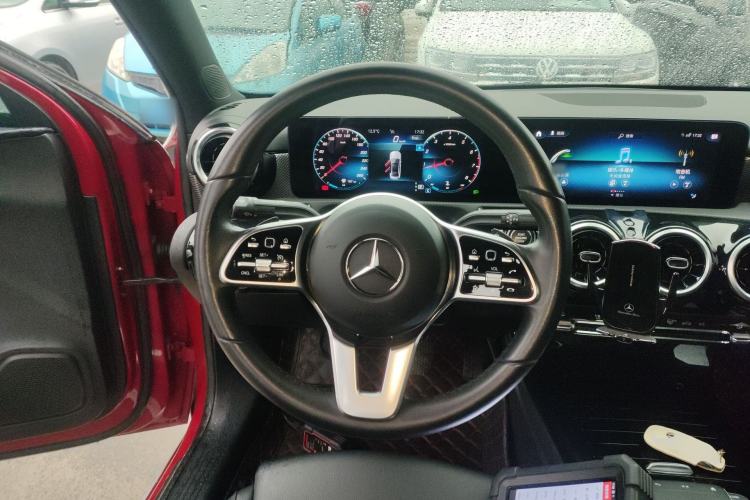 Used Mercedes-Benz A-Class 2021 A 180 L Sport Sedan Steering Wheel