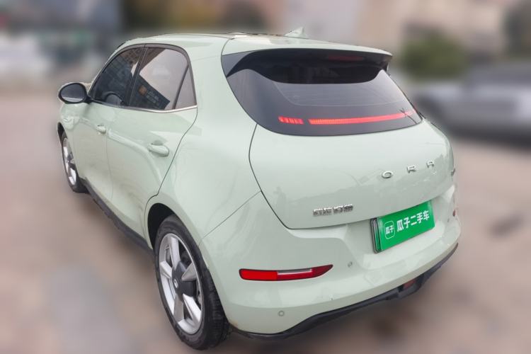 Used ORA Good Cat 2023 401 km Standard Range Premium Version Lithium Iron Phosphate Rear Left 45 Deg