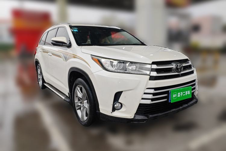 Used Toyota Highlander 2018 2.0T Four-Wheel Drive Luxury Edition 7 Seats China V Emission Standard