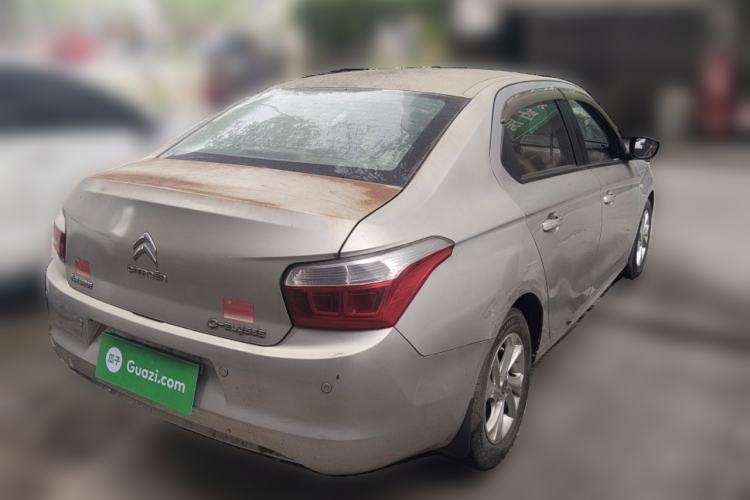 Used Citroen Elysee 2014 1.6L Automatic Fashion Model Rear Right 45 Deg