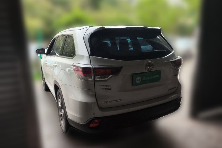 Used Toyota Highlander 2015 2.0T Four-Wheel Drive Luxury Edition 7-Seater Rear Left 45 Deg