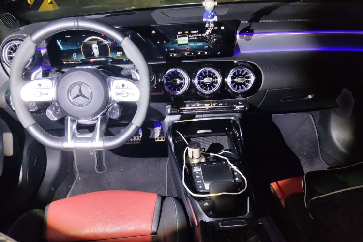 Used Mercedes-Benz A AMG 2020 Facelift AMG A 45 4MATIC+ Center Console