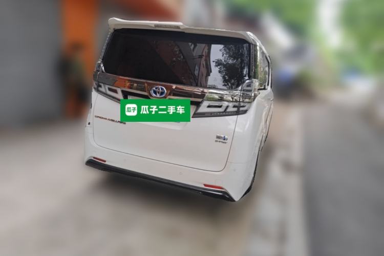 Used Toyota Vellfire 2021 Crown Dual-Engine 2.5L HV Luxury Edition Rear Right 45 Deg