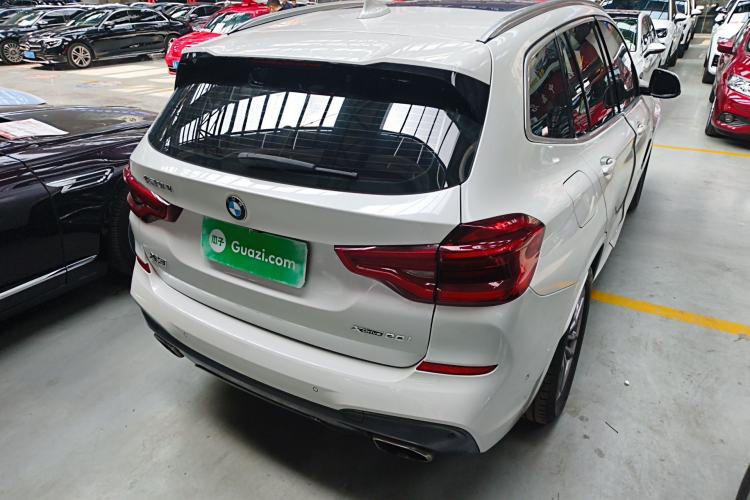 Used BMW X3 2020 xDrive28i M Sport Package Rear Right 45 Deg