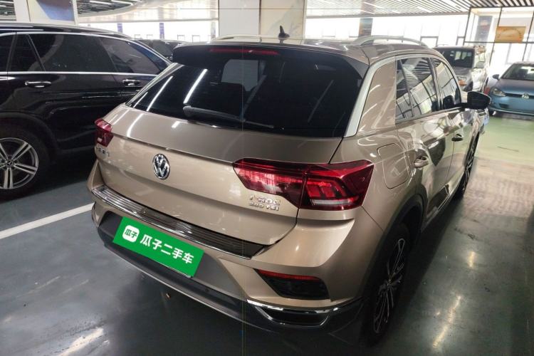 Used Volkswagen T-ROC 2018 280TSI DSG Two-Wheel Drive Luxury Version China VI Standard Rear Right 45 Deg