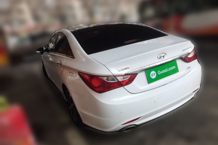 Used Hyundai Sonata 2014 2.4L Automatic Luxury Version China IV Standard Rear Left 45 Deg