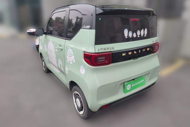 Used Wuling Hongguang MINIEV 2021 Macaron Premium Model – Lithium Iron Phosphate Rear Left 45 Deg