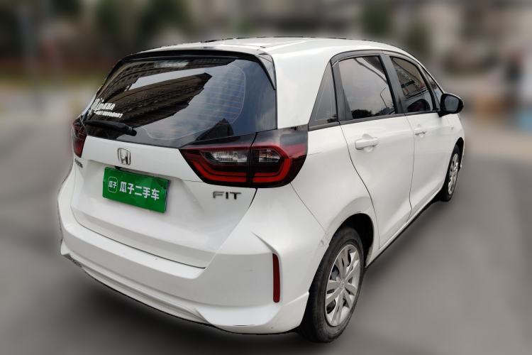 Used Honda Fit 2021 1.5L CVT Trend Edition Rear Right 45 Deg