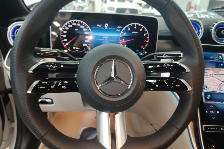 Used Mercedes-Benz CLE 2024 CLE 300 4MATIC Dynamic Coupe Steering Wheel