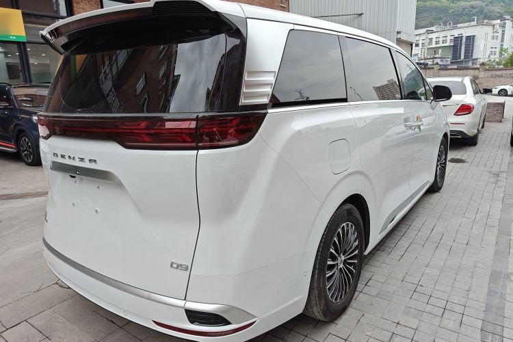 Used Denza D9 2022 DM-i 970 Four-Wheel Drive Flagship Model Rear Right 45 Deg