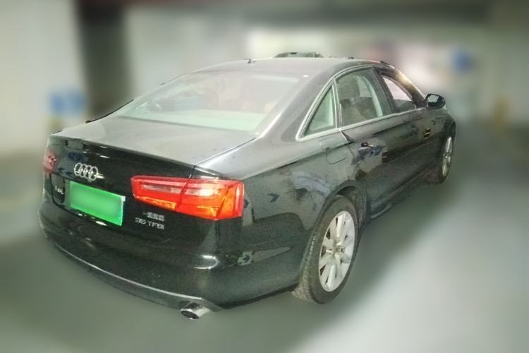Used Audi A6L 2014 TFSI Standard Model Rear Right 45 Deg