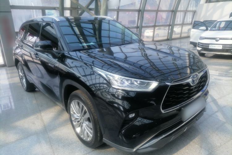 Used Toyota Highlander 2022 Dual-Engine 2.5L Four-Wheel Drive Supreme Edition 7-Seater Front Right 45 Deg