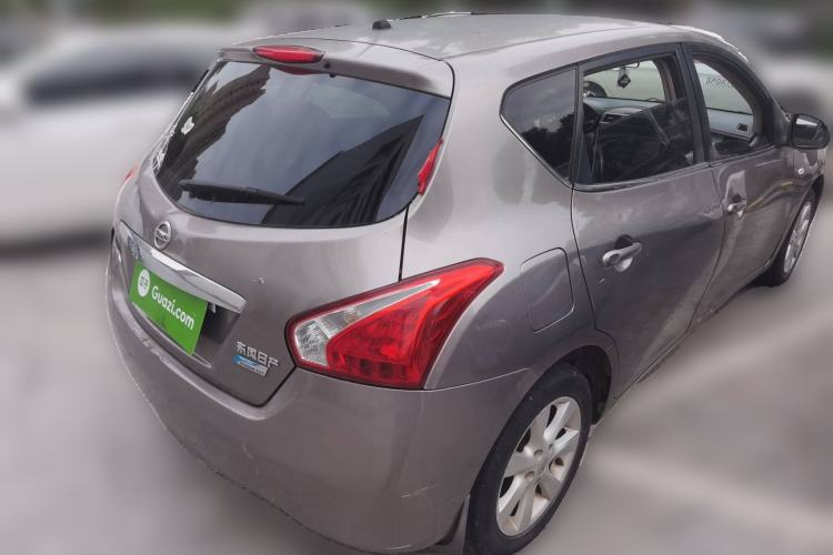 Used Nissan Tiida 2011 1.6L CVT Smart Version Rear Right 45 Deg