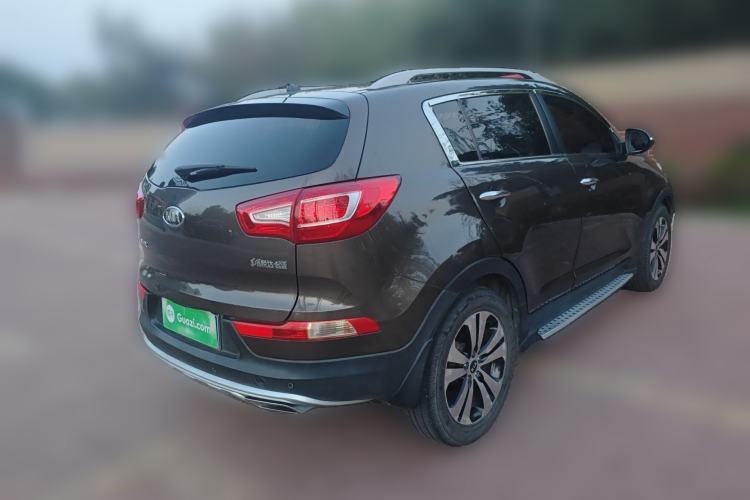 Used Kia Sportage R 2011 2.0L Automatic Two-Wheel Drive Premium Edition Rear Right 45 Deg