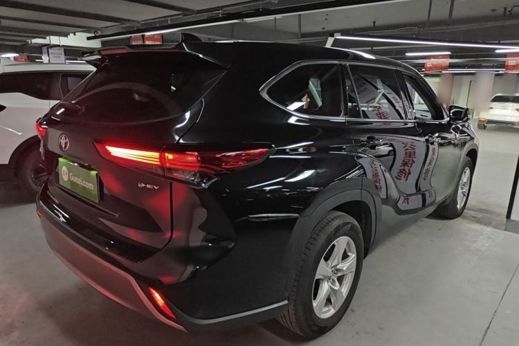 Used Toyota Highlander 2024 2.5L Smart Electric Hybrid Dual-Engine Two-Wheel Drive Elite Version 7 Seats Rear Right 45 Deg