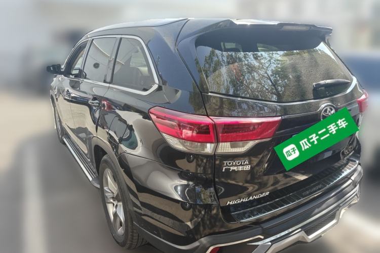 Used Toyota Highlander 2018 2.0T Four-Wheel Drive Prestige Version 7 Seats China VI Standard Rear Left 45 Deg