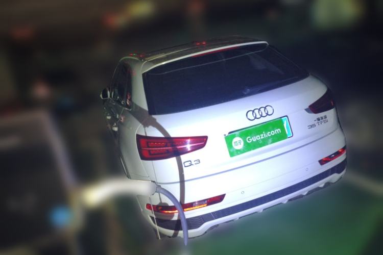 Used Audi Q3 2018 30th Anniversary Edition 35 TFSI Sport Model Rear Left 45 Deg