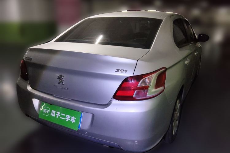 Used Peugeot 301 2014 1.6L Manual Comfort Edition Rear Right 45 Deg