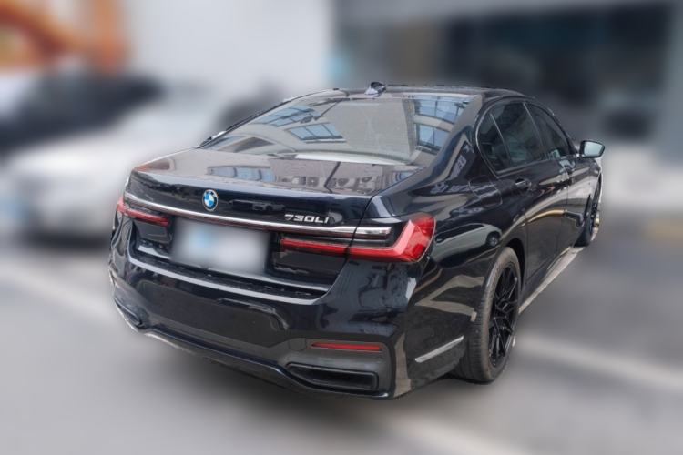Used BMW 7 Series 2021 730Li M Sport Package Rear Right 45 Deg