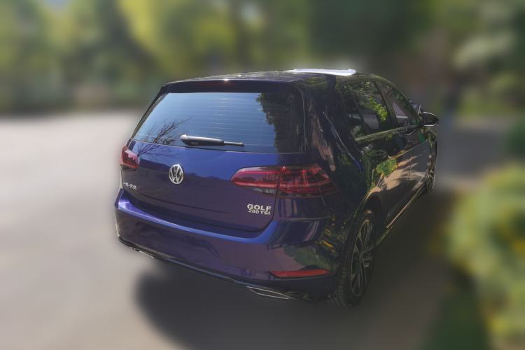 Used Volkswagen Golf 2018 280TSI Automatic R-Line Model Rear Right 45 Deg