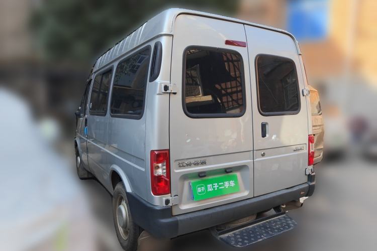 Used JMC Transit 2019 2.8T Commercial Version Short Wheelbase Mid-Roof 3-Seater China VI Standard JX493