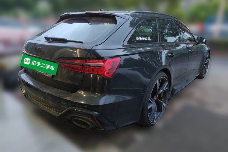 Used Audi RS 6 2021 RS 6 4.0T Avant Prestige Edition Rear Right 45 Deg