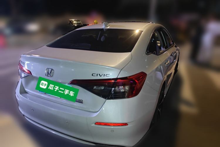 Used Honda Civic 2023 240TURBO CVT Dynamic Edition Rear Right 45 Deg