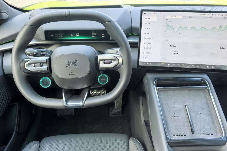 Used XPeng P7 2025 Model—750 All-Wheel-Drive High-Performance Ultra Instrument Cluster