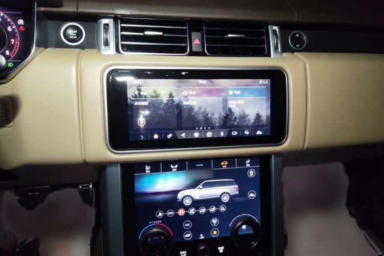 Used Land Rover Range 2021 3.0 L6 Centennial Edition Audio And AC Panel