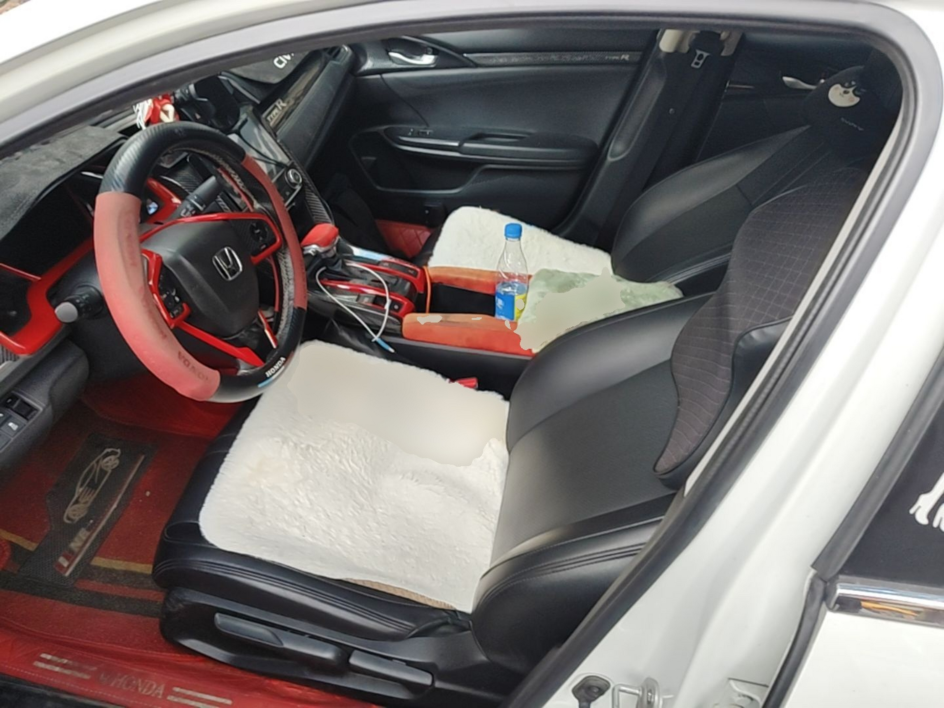 Avant de la voiture