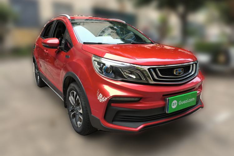 Used Geely Auto Vision X3 2019 Upgraded Model 1.5L CVT Elite Version Front Right 45 Deg