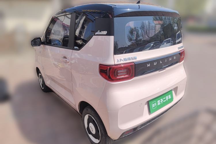 Used Wuling Hongguang MINIEV 2021 Macaron Sandwich Model 170 km Lithium Ternary Rear Left 45 Deg