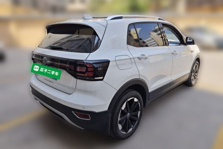 Used Volkswagen Tacqua 2021 1.5L Automatic Yue Zhi Lian Edition Rear Right 45 Deg