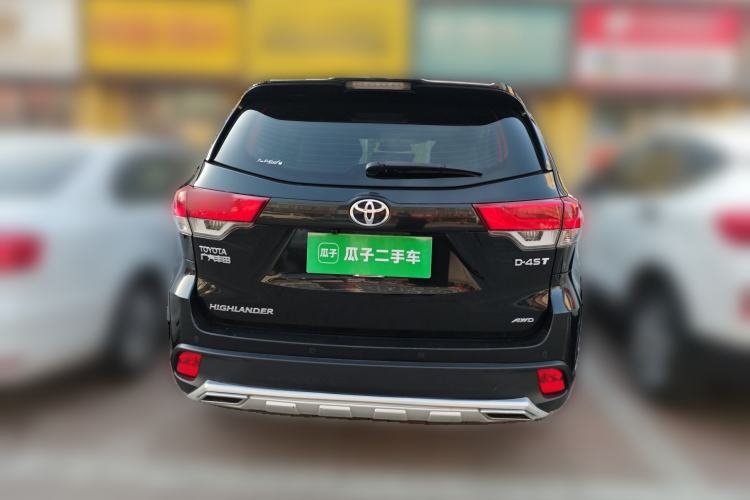 Used Toyota Highlander 2018 2.0T Four-Wheel Drive Elite Edition 7 Seats China V Standard Rear