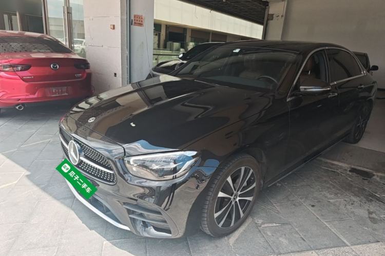 Used Mercedes-Benz E-Class New Energy 2021 E 350 e L Plug-in Hybrid Sports Sedan