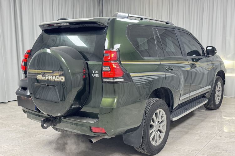 Used Toyota Prado 2018 3.5L Automatic TX-L with Rear-Mounted Spare Tire Exterior 6