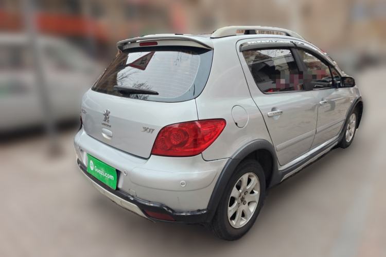 Used Peugeot 307 2012 1.6L Manual CROSS Rear Right 45 Deg
