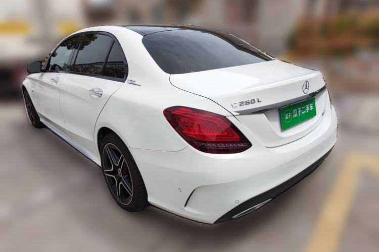 Used Mercedes-Benz C-Class 2021 C 260 L Sport Edition Star Collection Rear Left 45 Deg