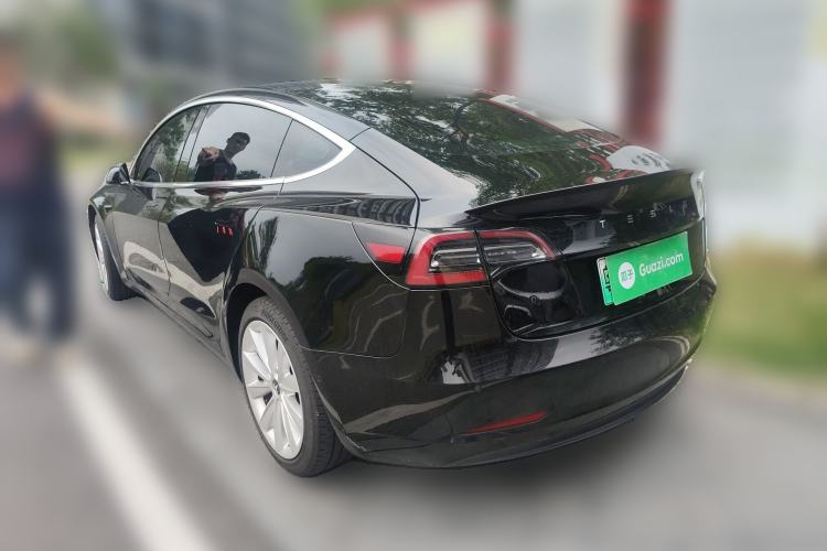 Used Tesla Model 3 2020 Refreshed Version Long-Range Rear-Wheel Drive Rear Left 45 Deg
