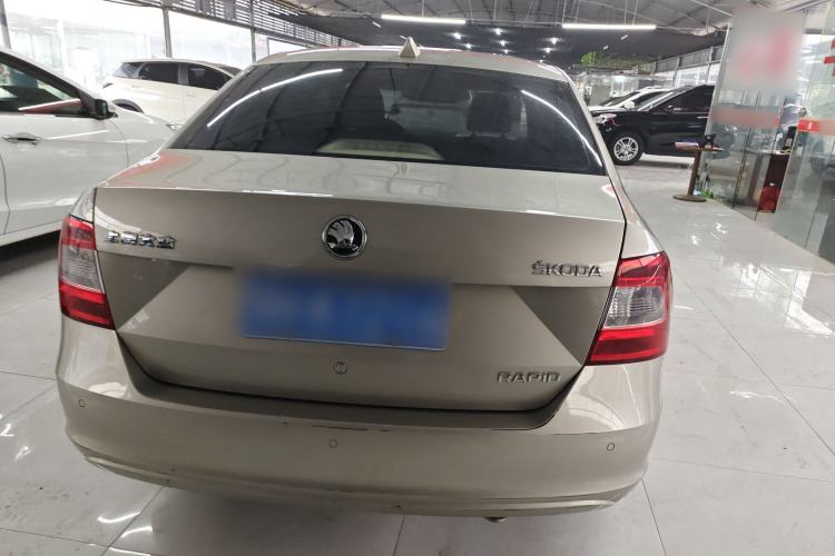 Used Skoda Rapid 2015 1.6L Manual Smart Selection Model Rear